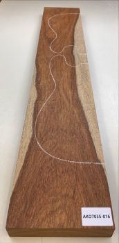 Preview: Body African Koa curly, 2-pcs. Unique Piece #016